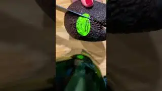Cutting giant avocado #shorts #asmr