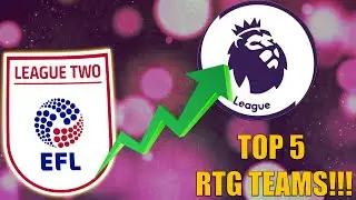 TOP 5 RTG TEAMS FOR CAREER MODE IN ENGLAND | EA FC 24