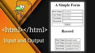 How Create Simple form in HTML, Notepad++ | I.T. Knows