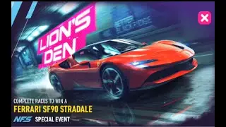 Walk-through: NFS No Limits | Lion's Den | Live event | Ferrari SF90 Stradale | Day 5: Colleagues