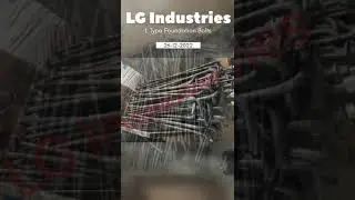 L TYPE FOUNDATION BOLTS #heavydutybolts#boltmanufacturing#lifeisbutadream#anchorbolts #construction
