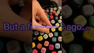 Hopefully these ones r better #art #alcoholmarkers #announcement #cool #foryou 