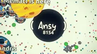 Ansy is Back!? //  MINI COMPILATION OF RAGA MODE // ANSY - AGARIO :3