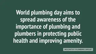 World Plumbing Day 2021