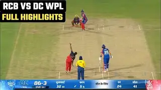 RCB vs DC WPL 2026 15th Match Highlights | DC vs RCB WPL 15th Match Highlights 2026