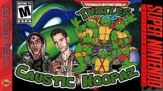 Caustic Koopaz TMNT Tournament Fighter VS Hyperstone Heist Sega Genesis VS SNES