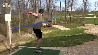 Playing a round at Turkey Hill disc golf course!!!