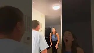My girlfriend&rsquo;s reaction when she saw me shave off my beard 🧔&zwj;♂️👩😂😂#funny #funnyvideos #scared