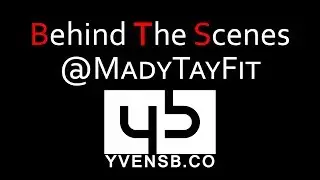 FITNESS PHOTOSHOOT BTS - Behind The Scenes - YvensB Photo