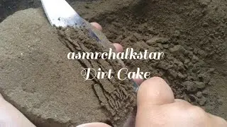 Dirt Cake Shaving (with different kitchen knives) | Requested 🌷