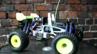 Brushless Hpi Savage conversion nitro to electric