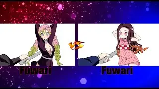 Zero Two Dodging meme - Nezuko vs Mitsuri