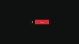 Delete Button Icon Animation CSS3&jQuery | Part1  2019
