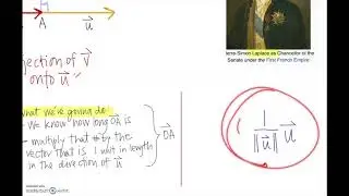 Linear Algebra Lecture 4.6:  Projections and Gram-Schmidt Orthogonalization Process