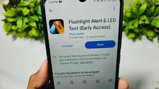 flashlight alert & led text app kaise use kare !! how to use flashlight alert & led text app
