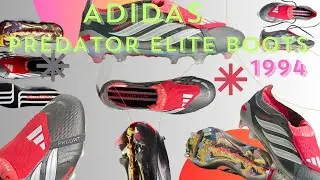 Adidas || Soccer || PREDATOR ELITE Fold-Over Tongue || Firm Ground  || 1994 || Remake