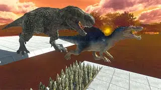 Dinosaurs Deadly Jump - Animal Revolt Battle Simulator