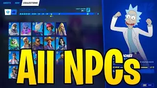 All 17 NPC / Character Locations in Chapter 2 Season 7 of Fortnite