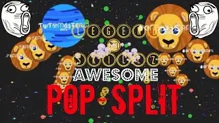 AGAR.IO- CRAZY POPSPLIT/ FEAR LEGEND
