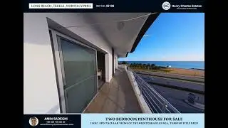 Exchange Title Deed / Iskele Long Beach / Sea View 2+1 Penthouse (115 m&sup2;)