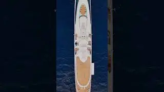 141m Superyacht &ldquo;YAS&rdquo; &mdash; From Dutch Navy Ship to Megayacht | Exclusive Monaco Tour #superyacht