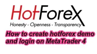 How to create demo account in hotforex