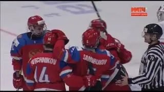 17 апреля 2017 г. ЧМ U18: Россия - Белоруссия 4:1