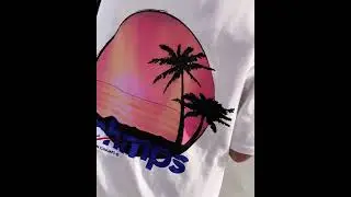 UV SUNSET TEE GRAPHICS