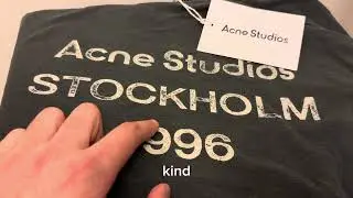 Buying Acne Studios for ONLY $25