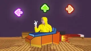 Friday Night Funkin VS Geometry Dash In Real Life | Friday Night Dashing + Other Mods