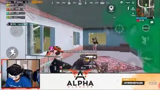 Alpha 1v4 clutch | alpha clasher on mobile | HYDRA ALPHA