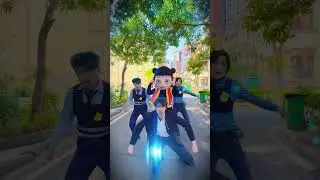 Devil Boy and Ao Bing duel#Short #Officer Rabbit #angel