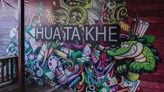 Hua Takhe Old Market, Street Art, Bangkok, Thailand
