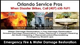 Fire and Water Damage Restoration Williamsburg FL (407) 630-9691 Smoke Fire Damage Repair