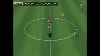 FIFA '99 PS1: Спартак Москва - Локомотив Москва CPU vs CPU fullhd 60fps
