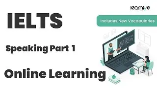 IELTS Speaking Part 1: Online Learning | Learnivo #ieltsspeaking