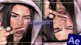 Viral mask transition tutorial on aftereffects 