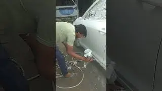 Dzireful dent paint#tranding #viral #car