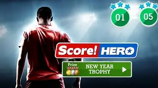 Score! Hero - Event New Year Trophy - Level 1-5 - 3 Stars