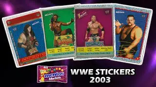 MARBLES WWE Stickers - 2003 (NOSTALGIC VIDEO 😀)