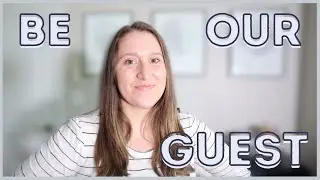 PREP YOUR HOUSE FOR OUT OF TOWN GUESTS | Welcome basket & bathroom setup | make your home super cozy
