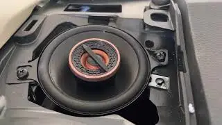 Toyota Corolla Hybrid 2021 Infinity Reference dash speaker installation.