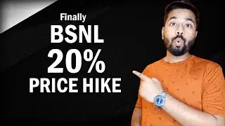 Bsnl Biggest update - Bsnl 20% Price Hike !! Tech Talks San