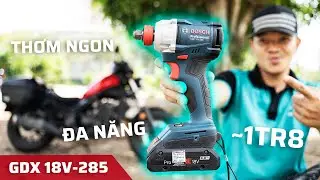 Mức Giá Cực Tốt, Chưa Từng Có Với  ĐồBosch, GDX 18V-285 Cực Đa Năng Vừa Vít Vừa Bu Lông