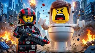 Skibidi Toilet Invades LEGO City!