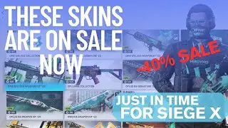 R6 SIEGE ESPORTS SKIN BUNDLES FINAL SALE