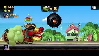 Zombie Tsunami #zcoins#dragon#ufo#balloon#fairyzombird#police#bigcoins#grepaltv 