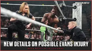 New Details On Possible Injury To Je'Von Evans On RAW