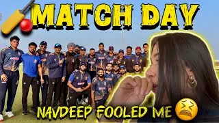 Vijay Hazare Match Day 🏏|| Navdeep Fooled Me😫 || Gym Workout 