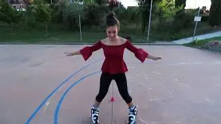 Tutorial #17 Slalom con i limoni e slalom incrociati avanti (pattinaggio freestyle)